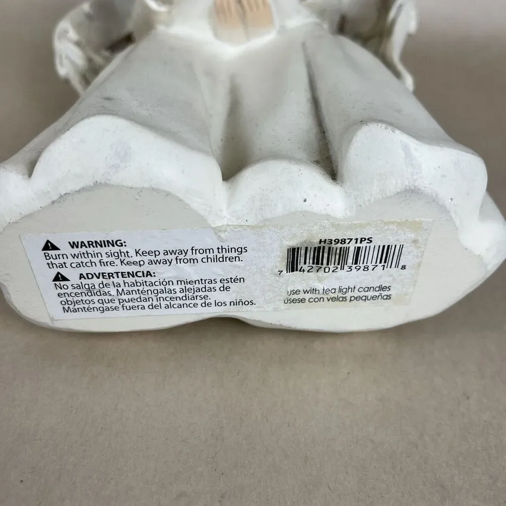 VTG Angels Inspirational Figurine Tealight CandleHolder 7